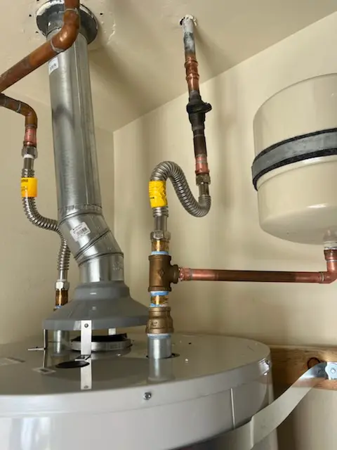 Water heater installation and plumbing repair in Coopers Pond